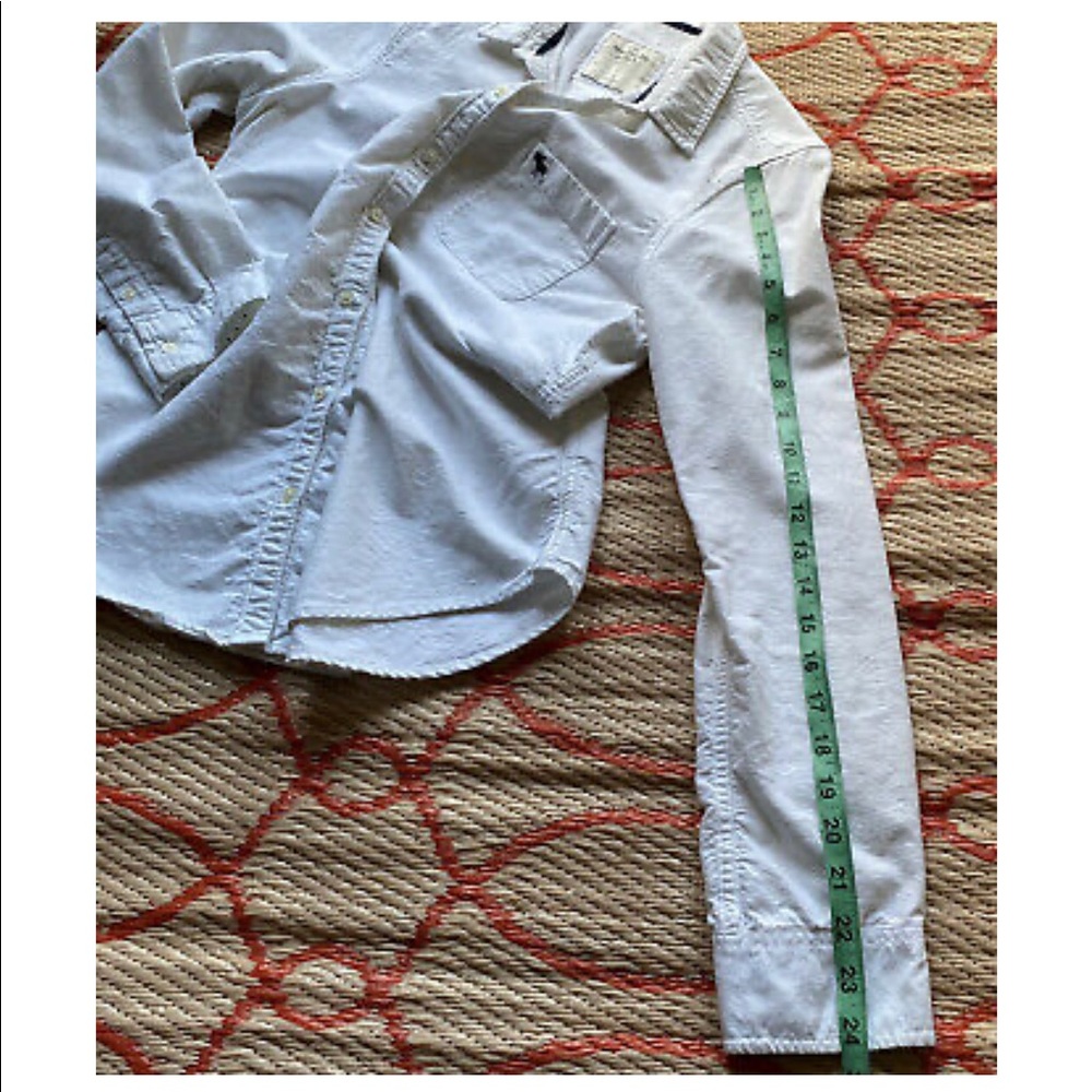 Womens Solid Long Sleeve Button Down Office Blouse - image 5